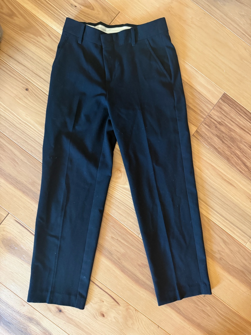 Chaps boys Black Dress Pants - Slim Professional Style